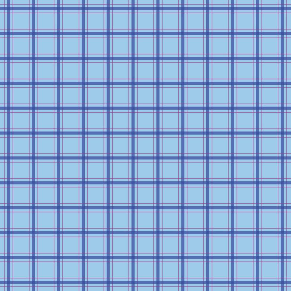 Textile fabric check pattern vector