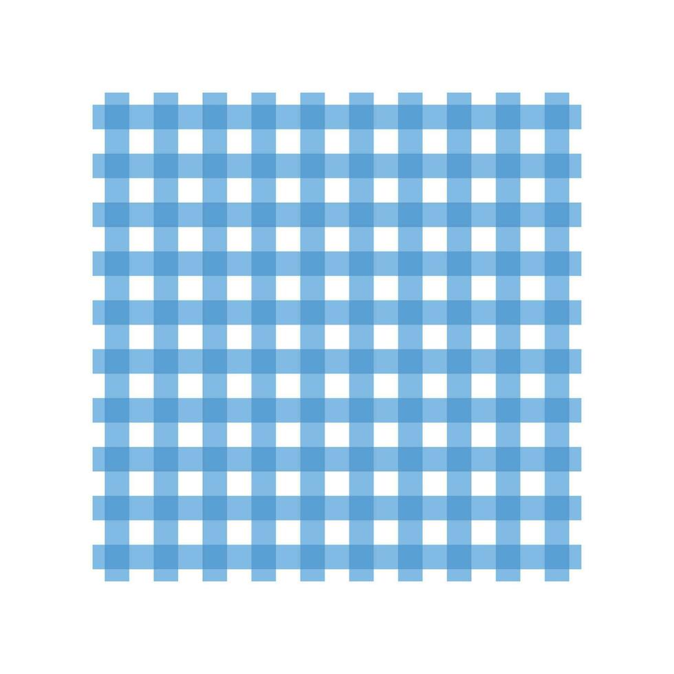 Textile fabric check pattern vector