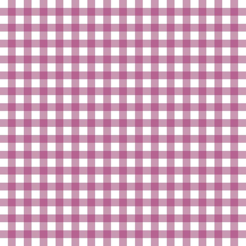 Textile fabric check pattern vector