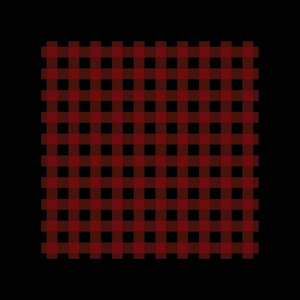 Textile fabric check pattern vector