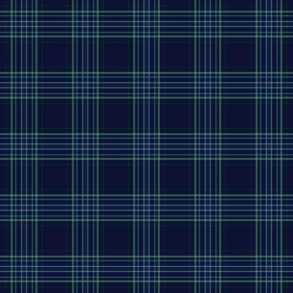 Textile fabric check pattern vector