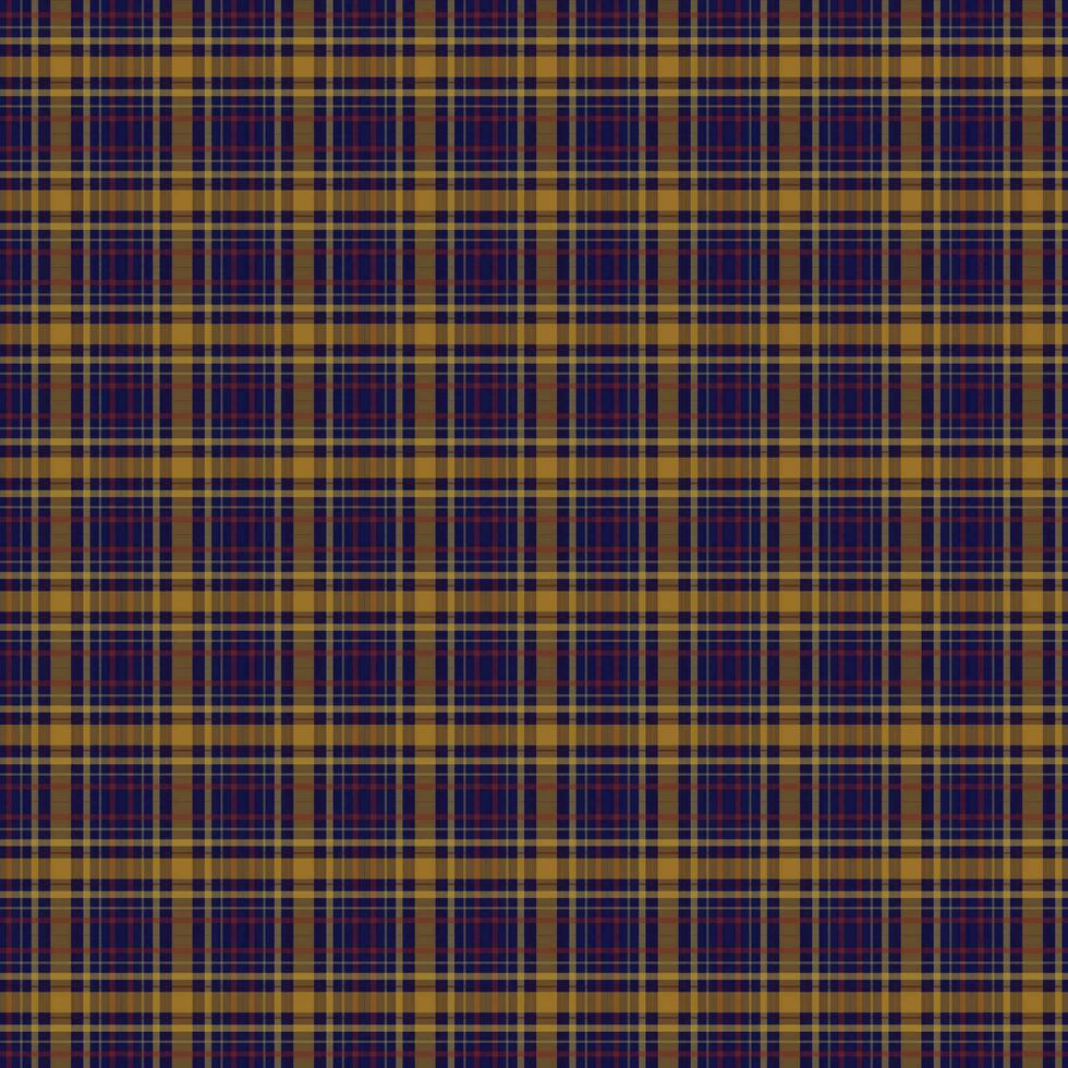 Textile fabric check pattern vector