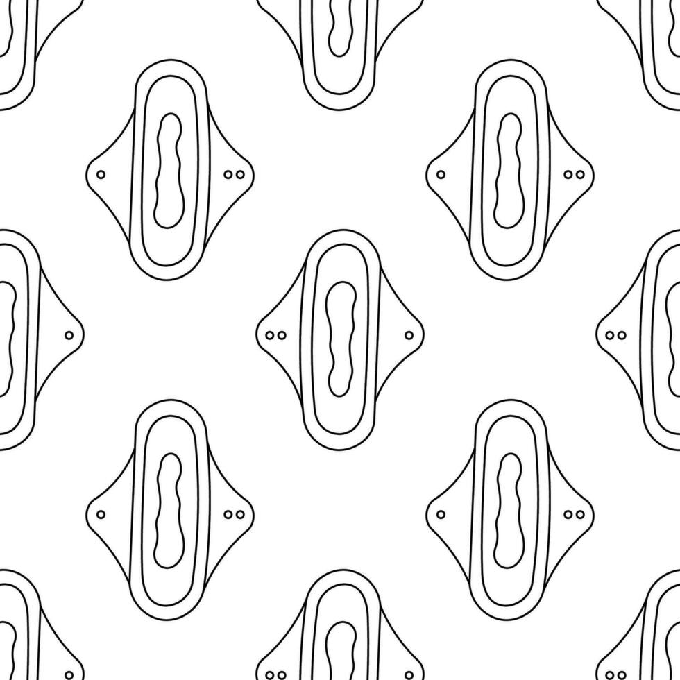 pads feminine hygiene cycle pattern line bio vector