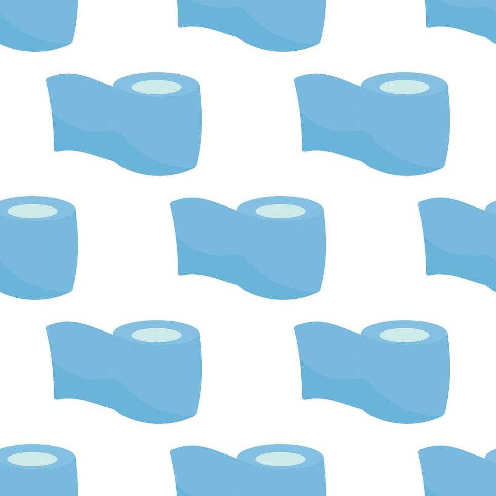 toilet paper hygiene intimate towel pattern vector