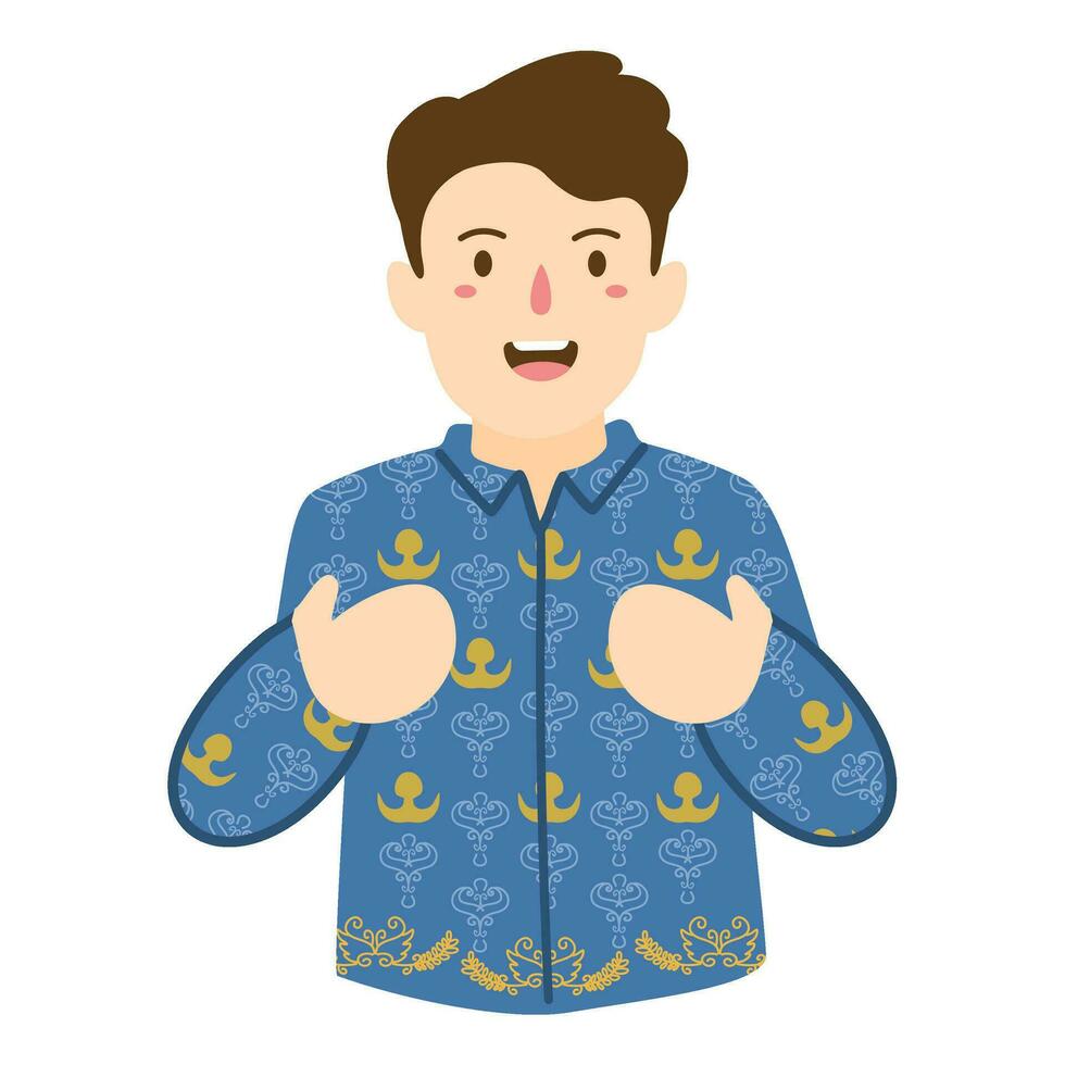Korpri For Indonesian Government Employee Uniform vector
