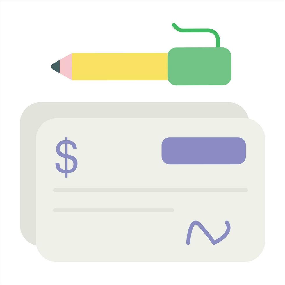 flat icon design style vector