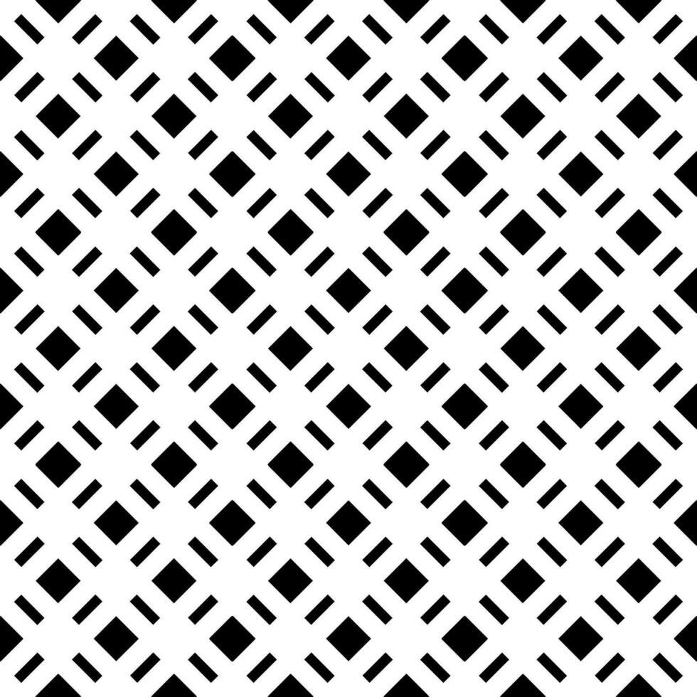 Black and white seamless abstract pattern. Background and backdrop. Grayscale ornamental design. vector