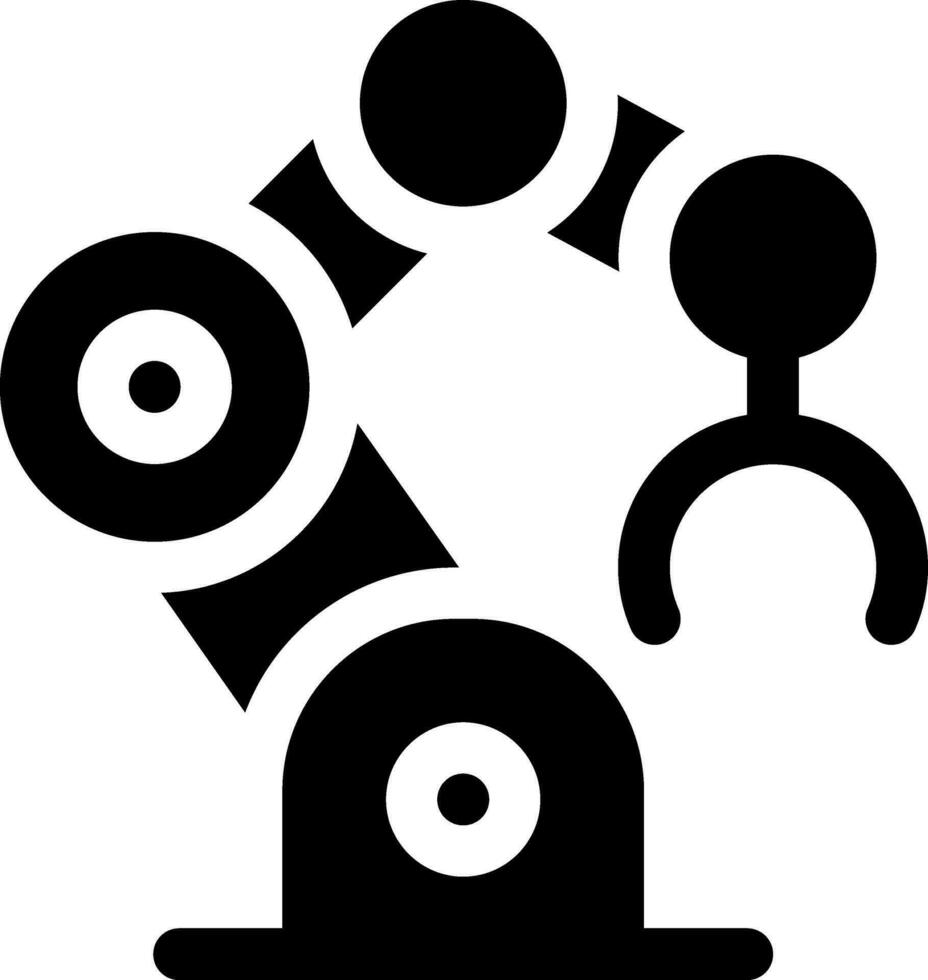 this icon or logo robots icon or other where it explains the technological and thing results that can help human work or as children's toys or other and be used for web,  design vector