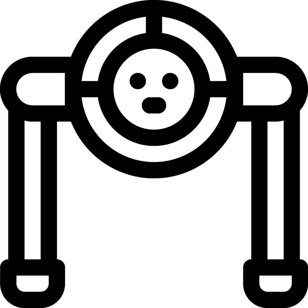 esta icono o logo robots icono o otro dónde eso explica el tecnológico y cosa resultados ese lata ayuda humano trabajo o como para niños juguetes o otro y ser usado para web, diseño vector