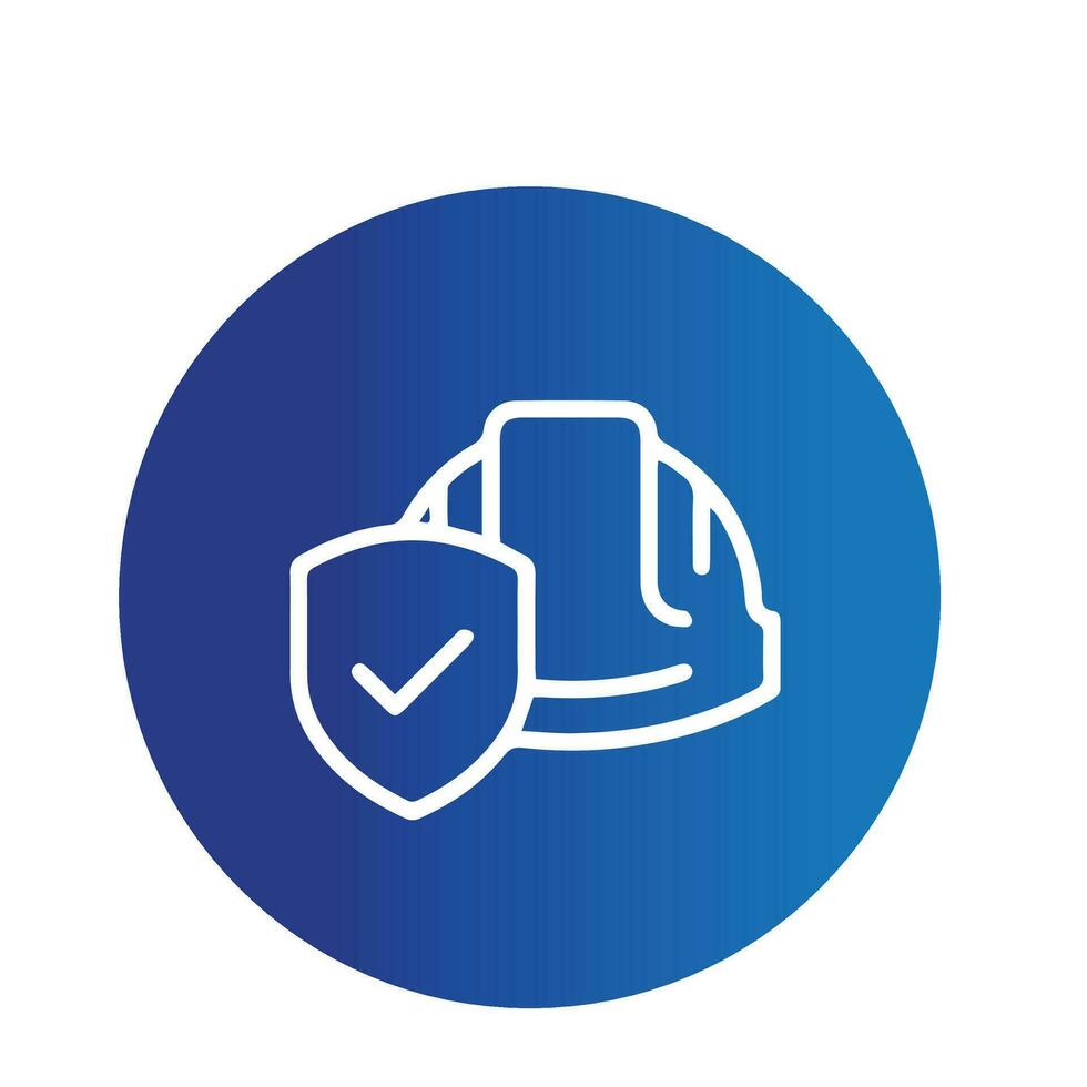 Insurance and assurance icon vector