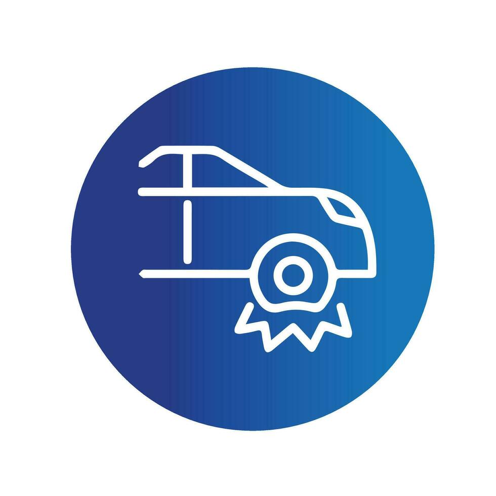 Car Accident icon vector