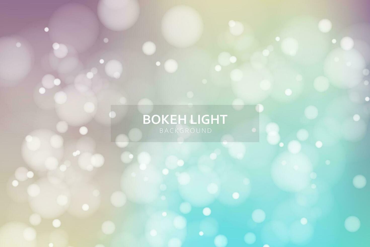 bokeh brillante ligero antecedentes vector