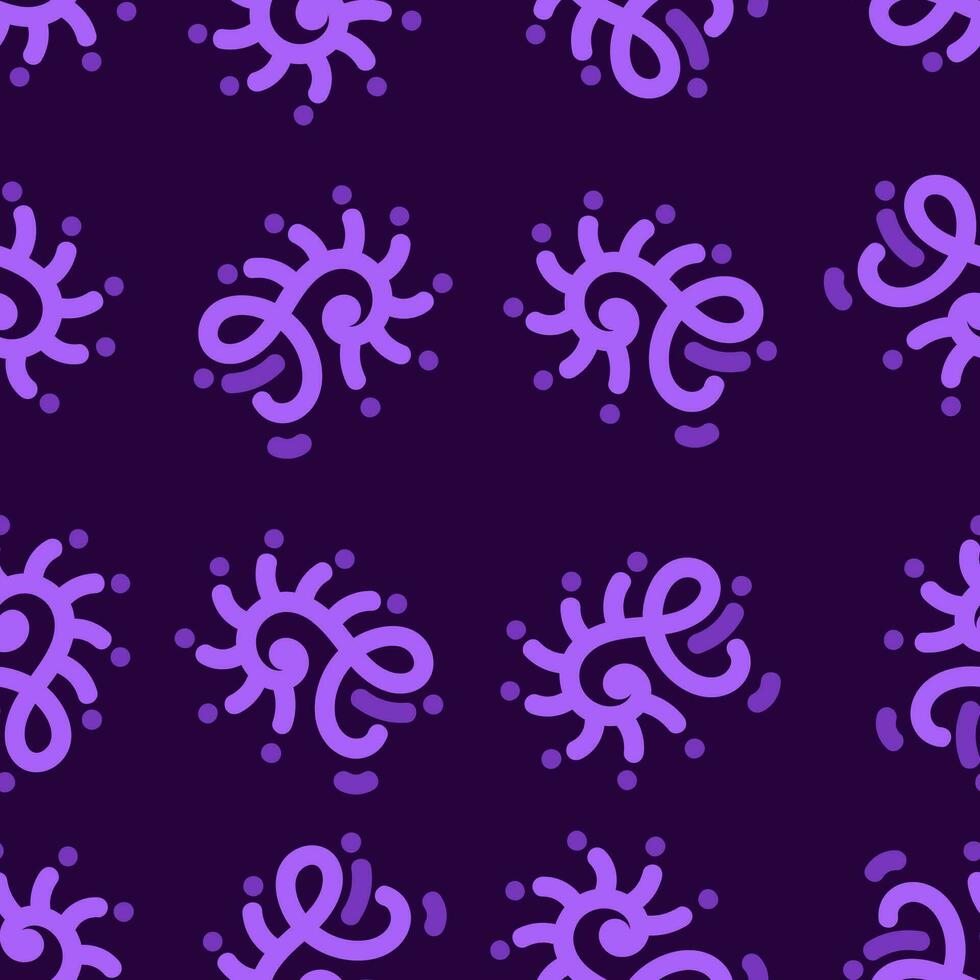 purple violet abstract seamless pattern creative vintage design background vector illustration