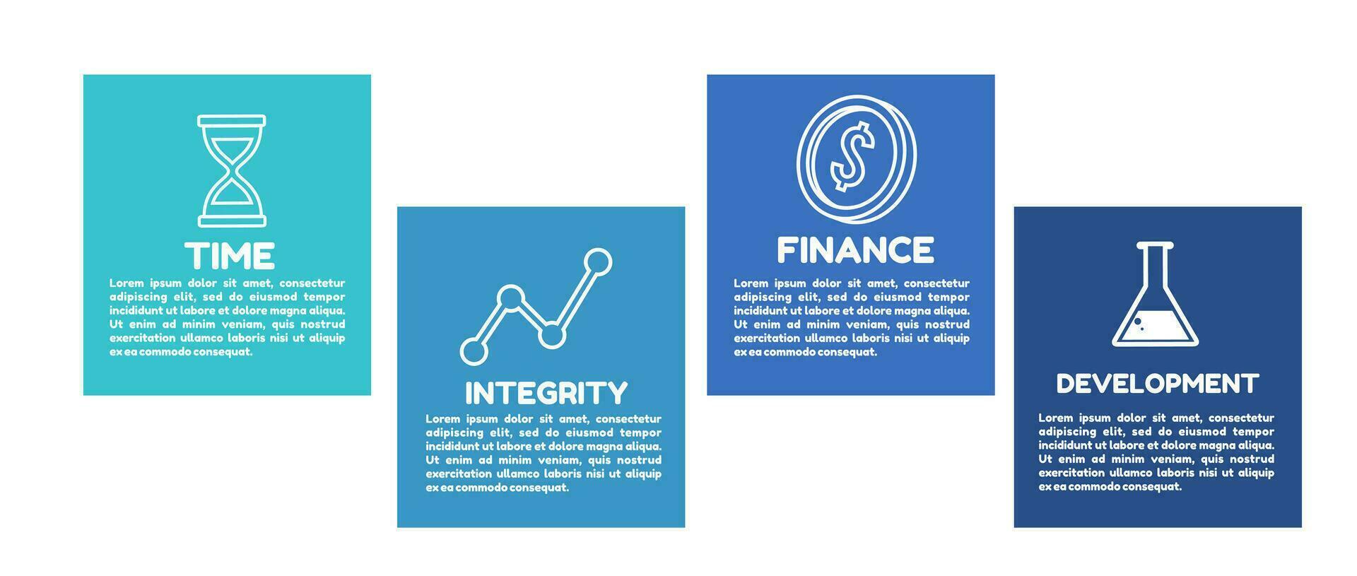 negocio datos visualización. proceso cuadro. resumen elementos de grafico, diagrama con pasos, opciones, partes o procesos. vector negocio modelo para presentación. creativo concepto para infografía