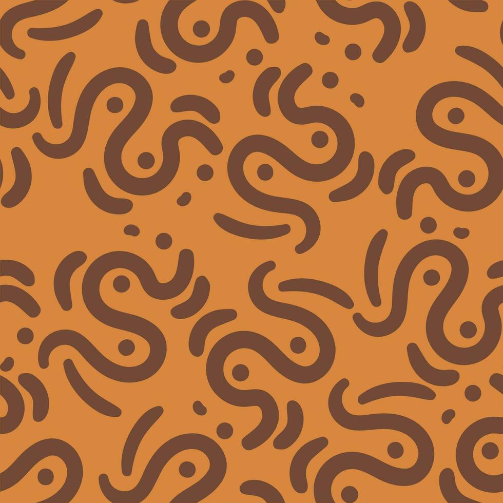 brown abstract seamless pattern creative vintage design background vector illustration