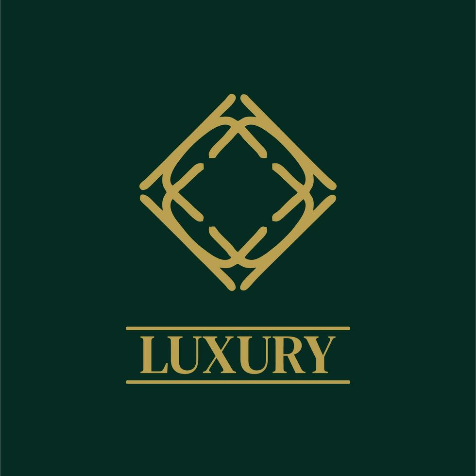 Mandala Geometric ornament logo Elegant premium icon vector design