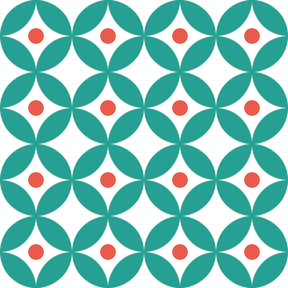 Bauhaus-Style pattern - trendy colored mosaic texture. Geometric print. Modern texture in Scandinavian style. Trendy fabric design vector