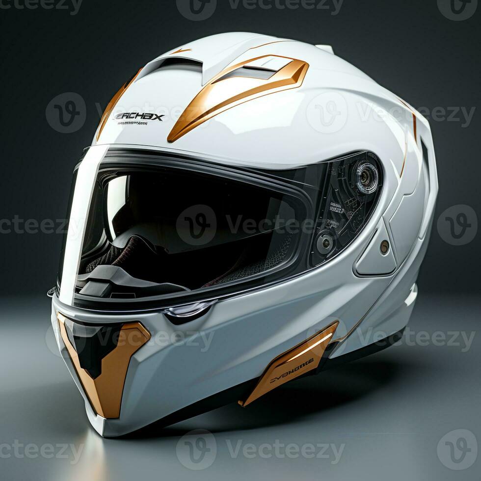 AI generated 3d model of Modern Helmet photo