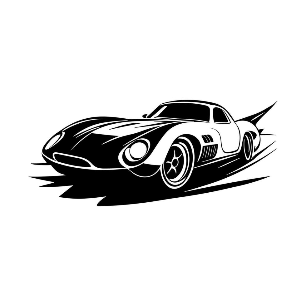 Sport car logo vector