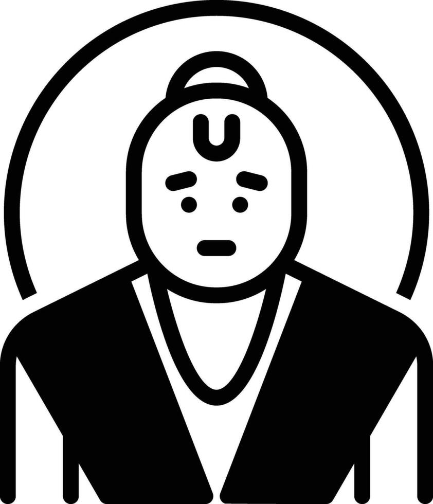 solid icon for conventional vector