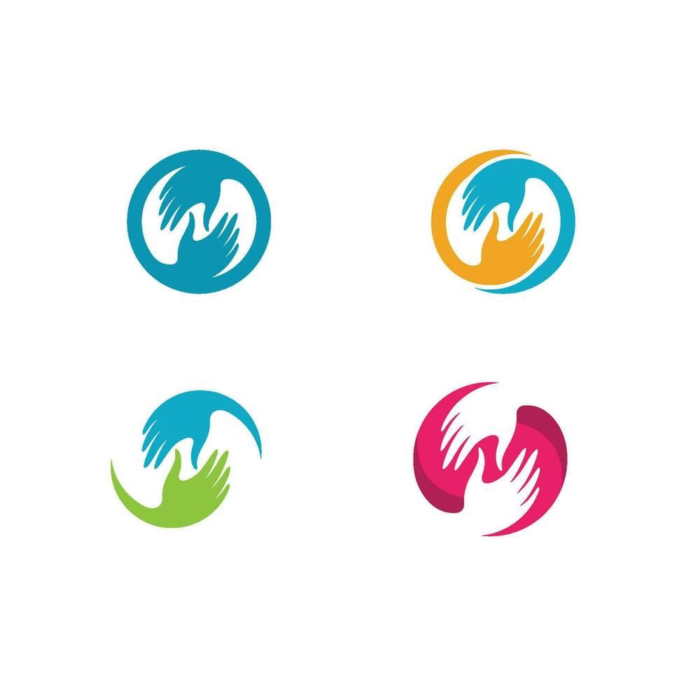 Hand Care icon Template vector illustration
