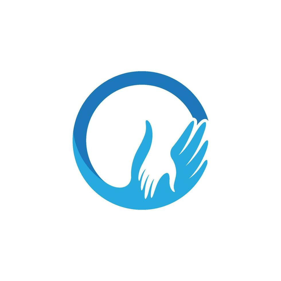 Hand Care icon Template vector illustration