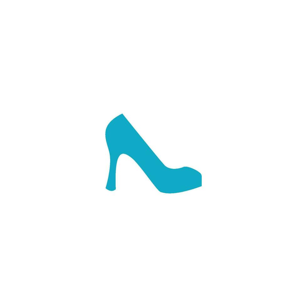 Elegant women shoe icon vector