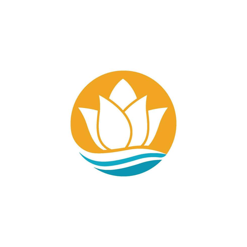 Beauty Vector lotus icon