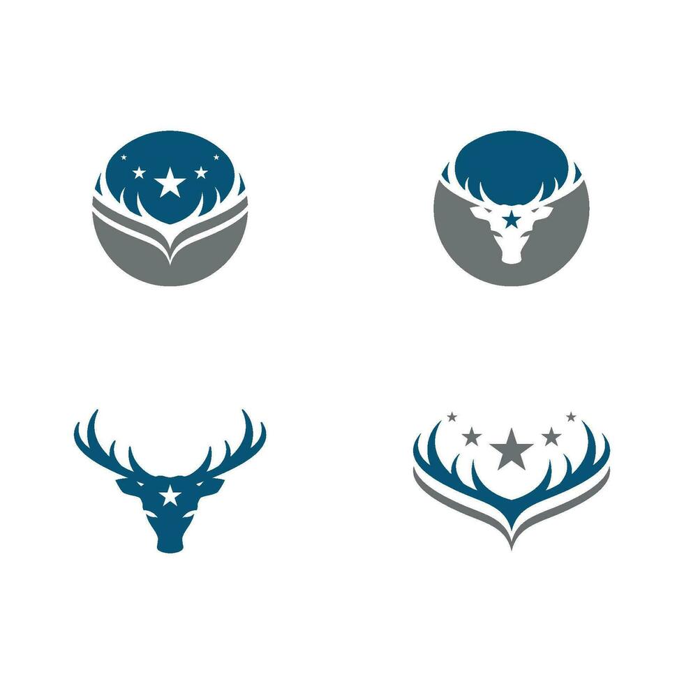 Deer vector icon illustration design