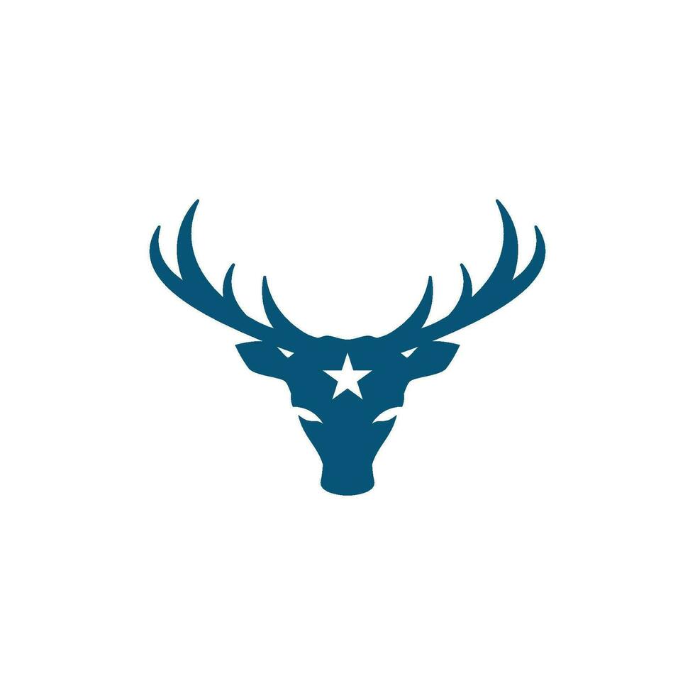 Deer vector icon illustration design