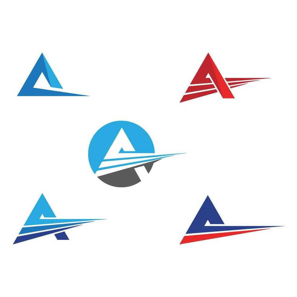 A Letter Logo Template vector