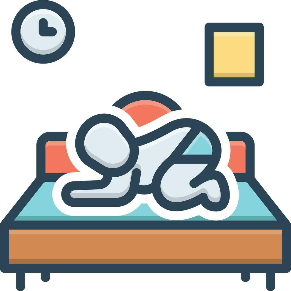 color icon for baby vector