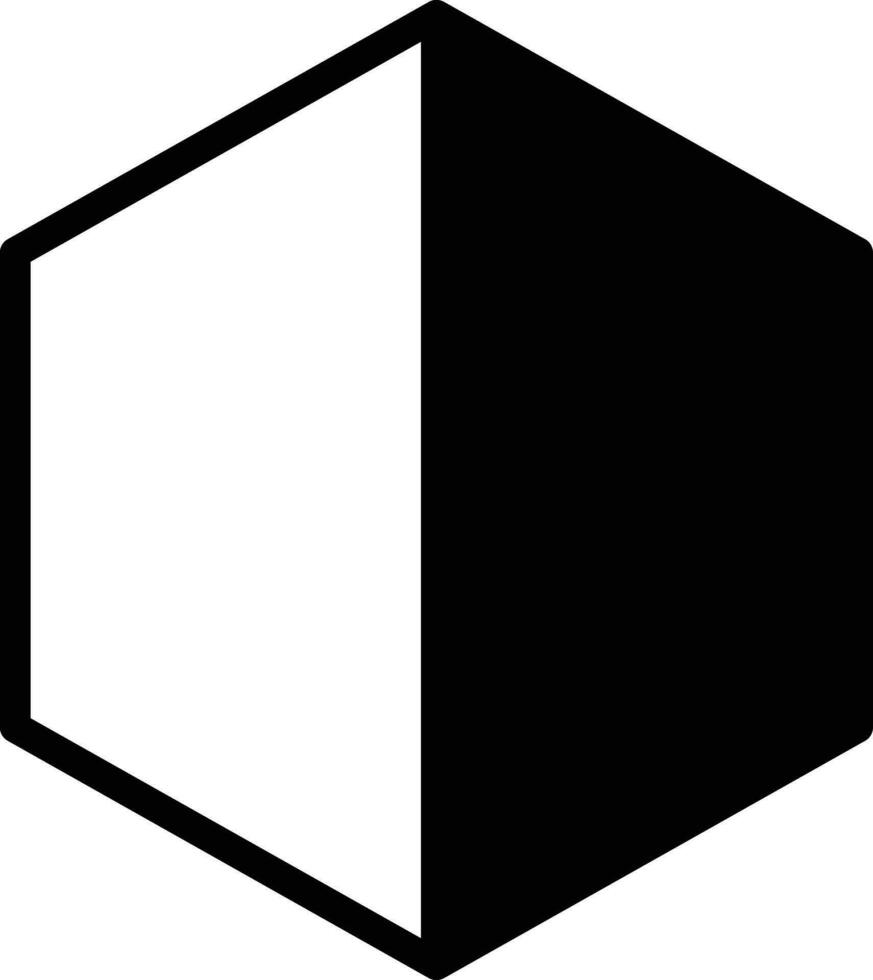 solid icon for black vector
