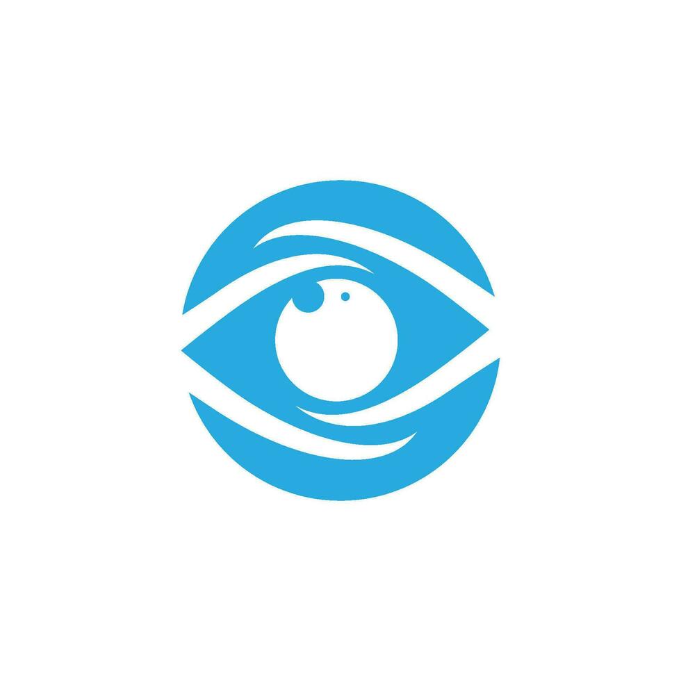 Eye Care vector logo design
