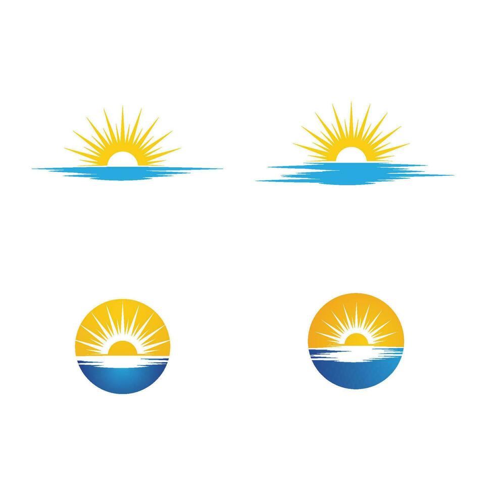 Sun Vector illustration Icon