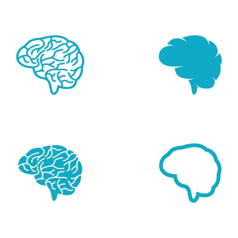 Health Brain vector illustration