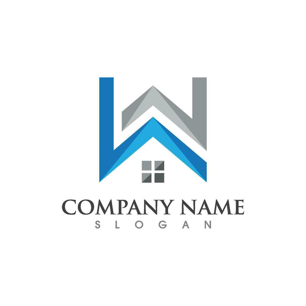 Property and Construction Logo design vector