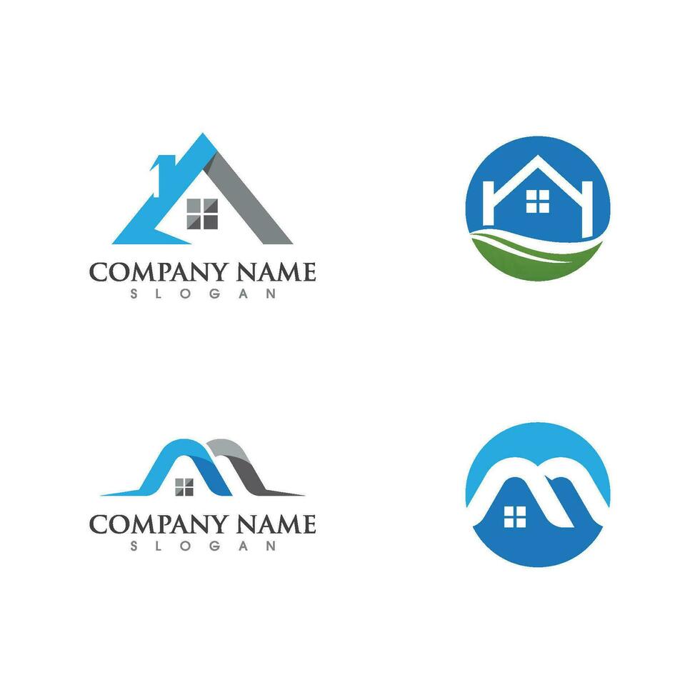 Property and Construction Logo design vector