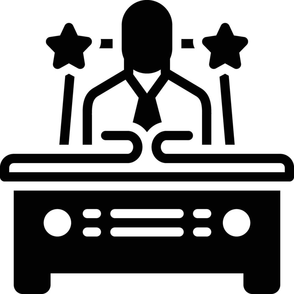 solid icon for positions vector