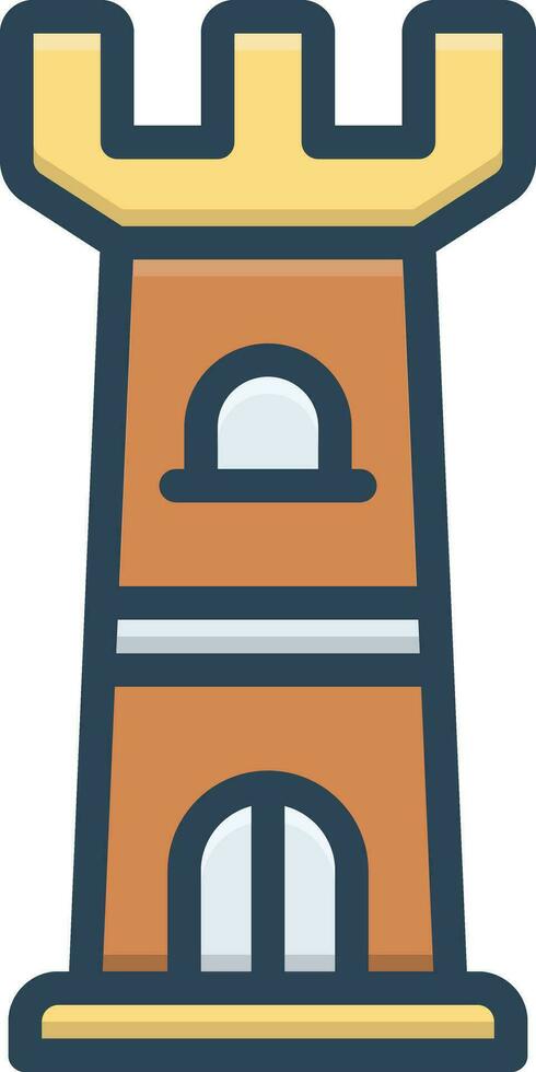 color icon for bailey vector