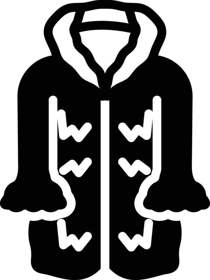 solid icon for fur vector