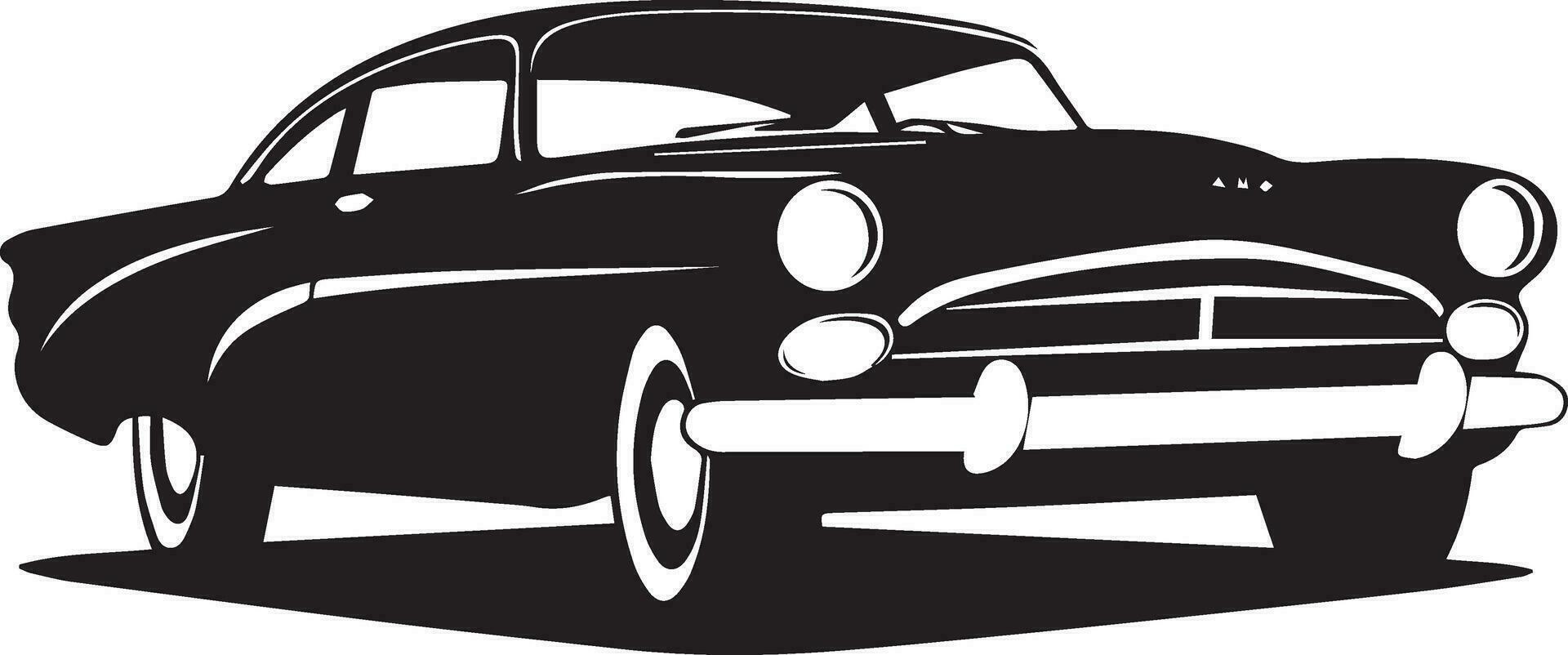 Car vector silhouette illustration black color 26