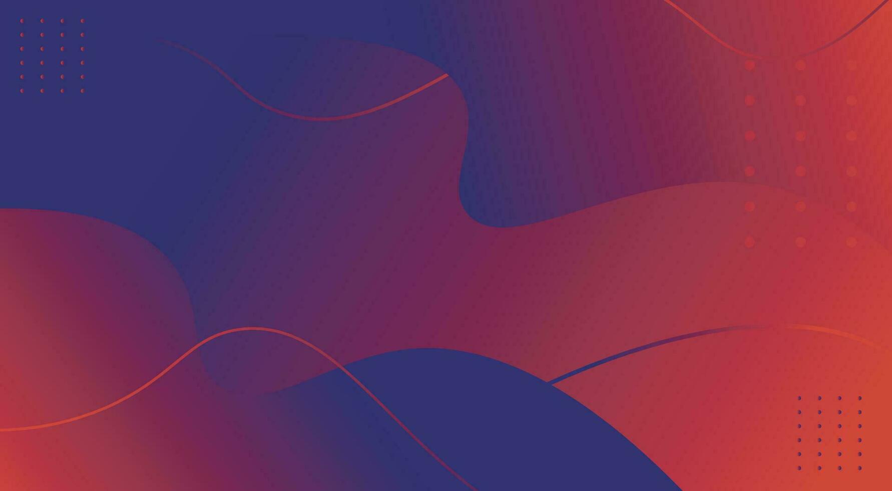 Modern wavy gradient abstract background with line dynamic. Suitable for banner, landing page or website vector