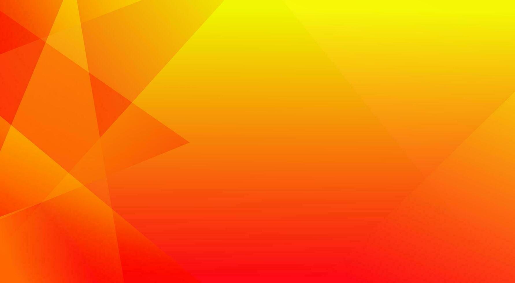 Abstract yellow and orange warm tone background with random dynamic shapes vector for banner, presentation, cover design