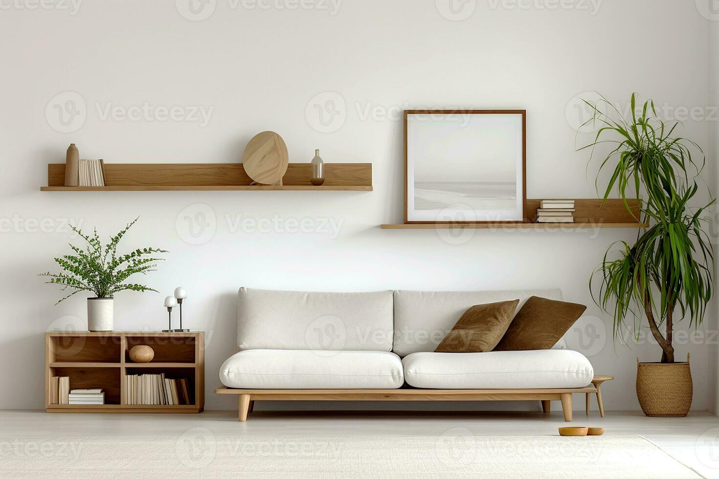 AI generated Colorful fireworks with bokeh lights. Background with copy space for celebration and anniversary concept. Generative AI photo