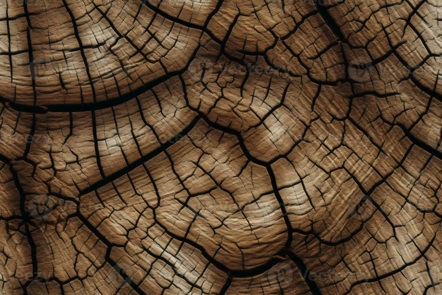 AI generated Seamless Tree Trunk Texture photo