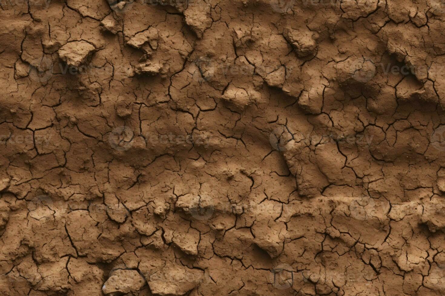 AI generated Seamless Soil Texture photo