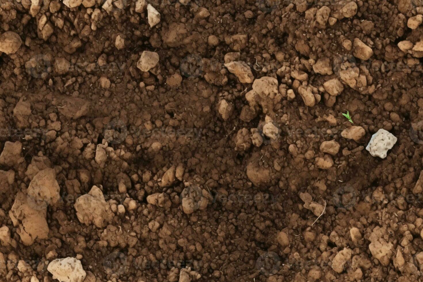 AI generated Seamless Soil Texture photo
