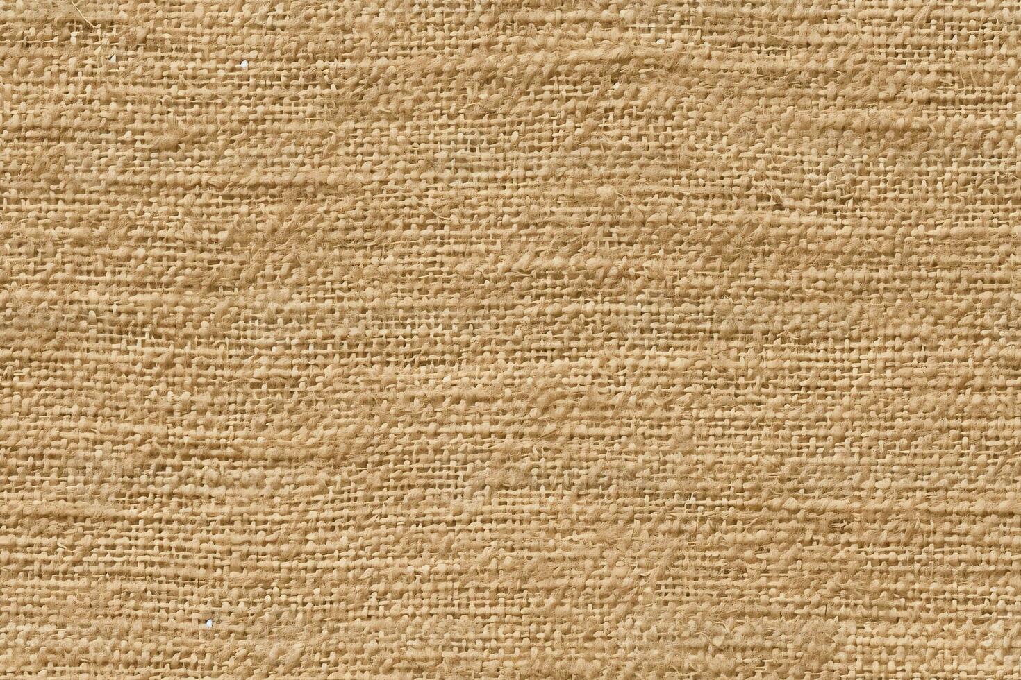 AI generated Seamless Burlap Fabric Texture photo