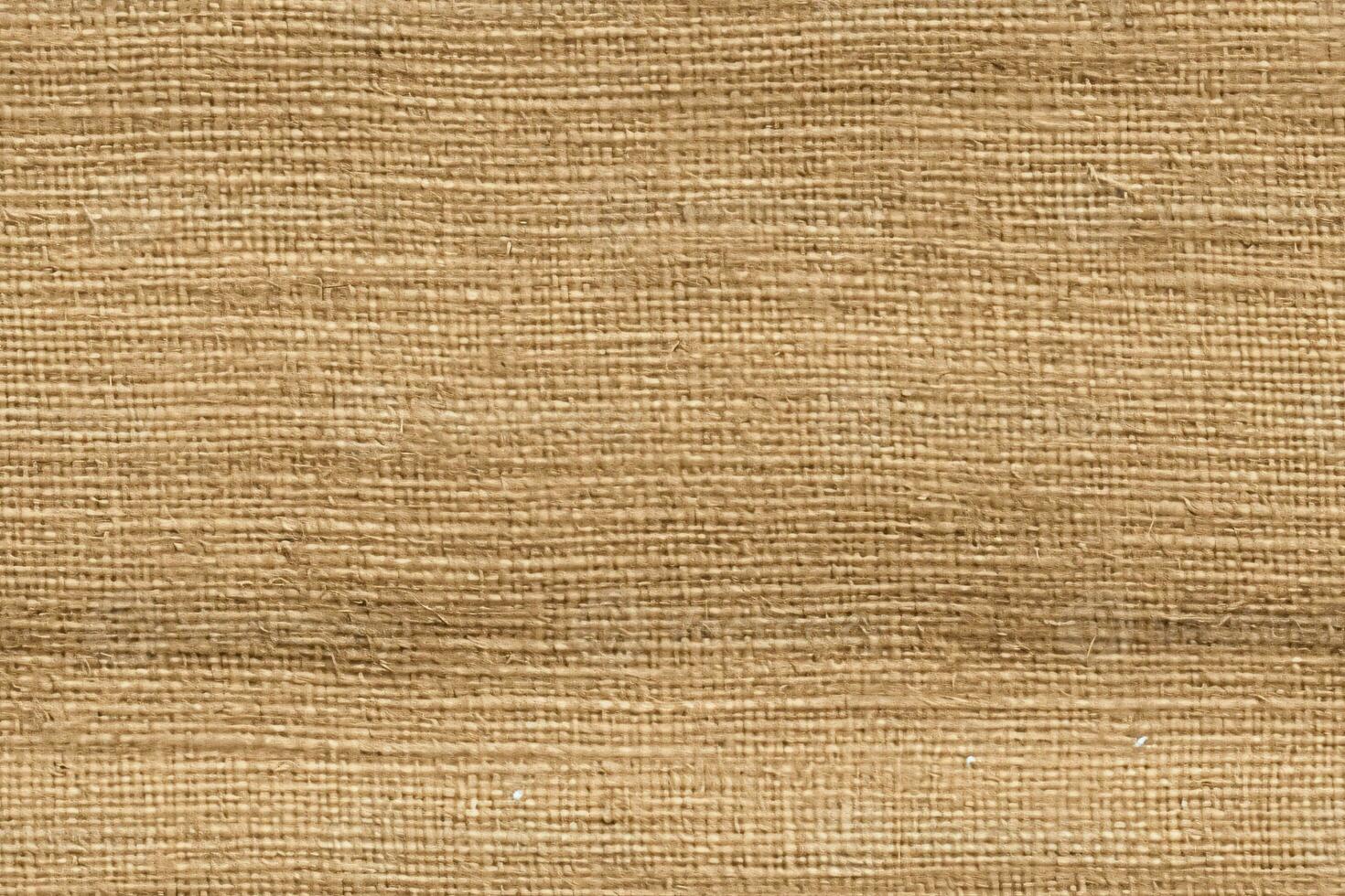 AI generated Seamless Burlap Fabric Texture photo
